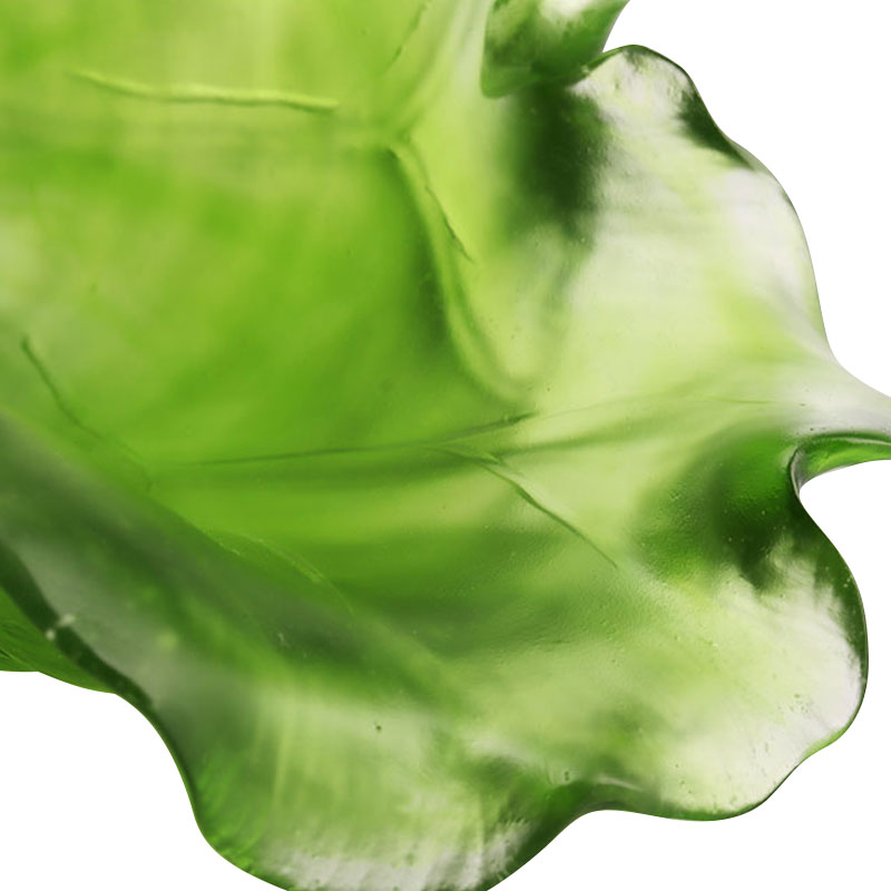 Conjunto de vasos de cristal para decoração de corredor da série Lotus