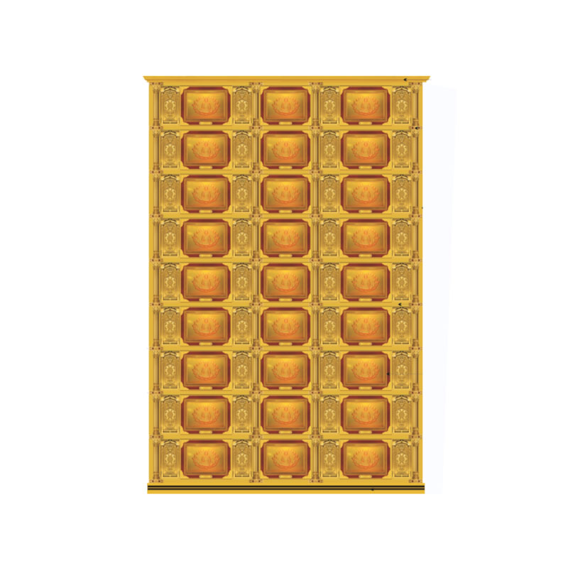 Armário de parede de alcova de Buda