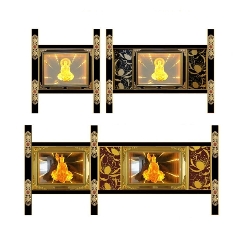 Armário de parede de alcova de Buda