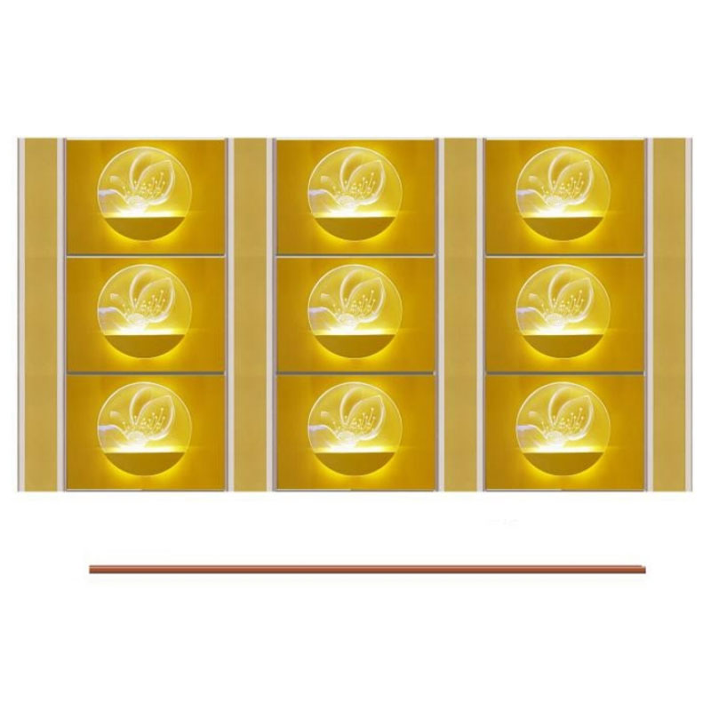 Armário de parede de alcova de Buda