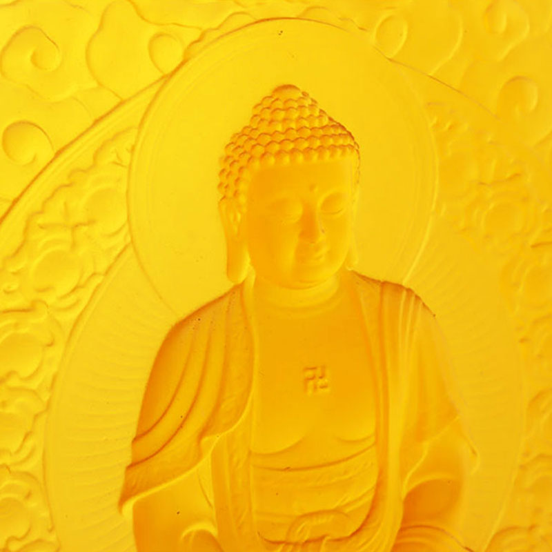 Tijolo decorativo Amitabha Buddha Liuli