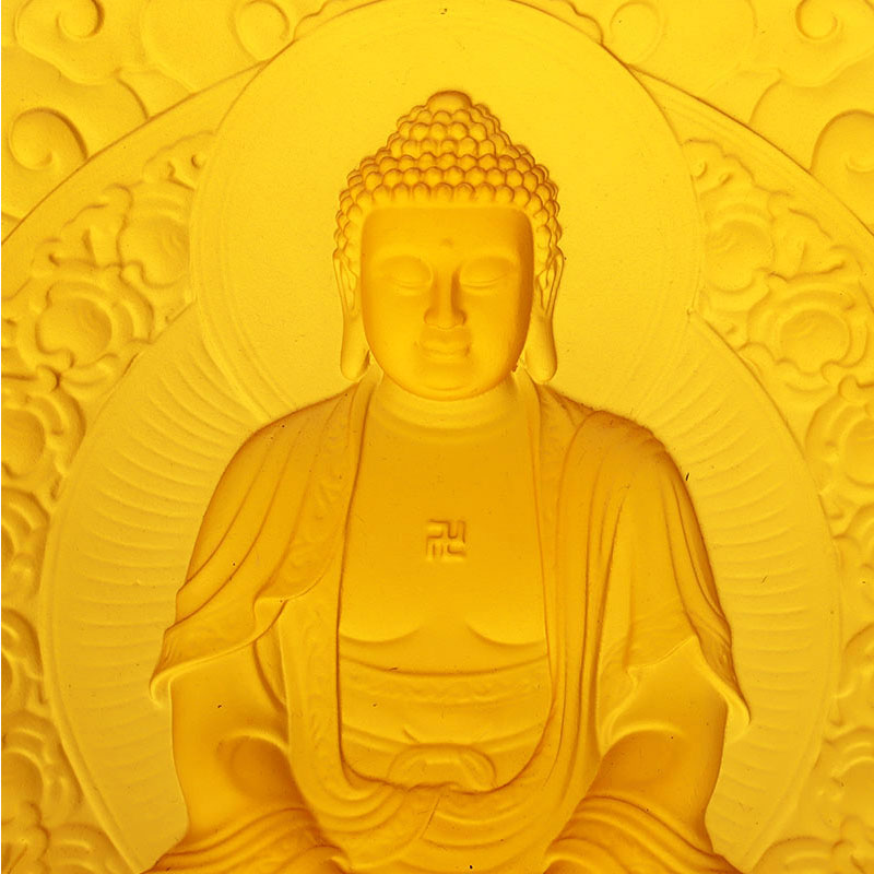 Tijolo decorativo Amitabha Buddha Liuli