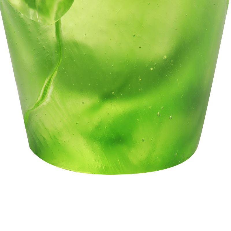 Conjunto de vasos de cristal para decoração de corredor da série Lotus