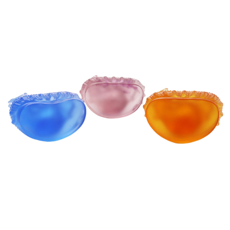 Estátua colorida de Buda da medicina de cristal Liuli