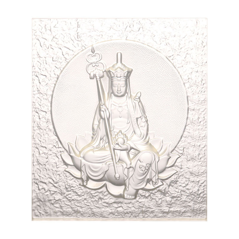 Tijolos decorativos Liuli do Bodhisattva Ksitigarbha