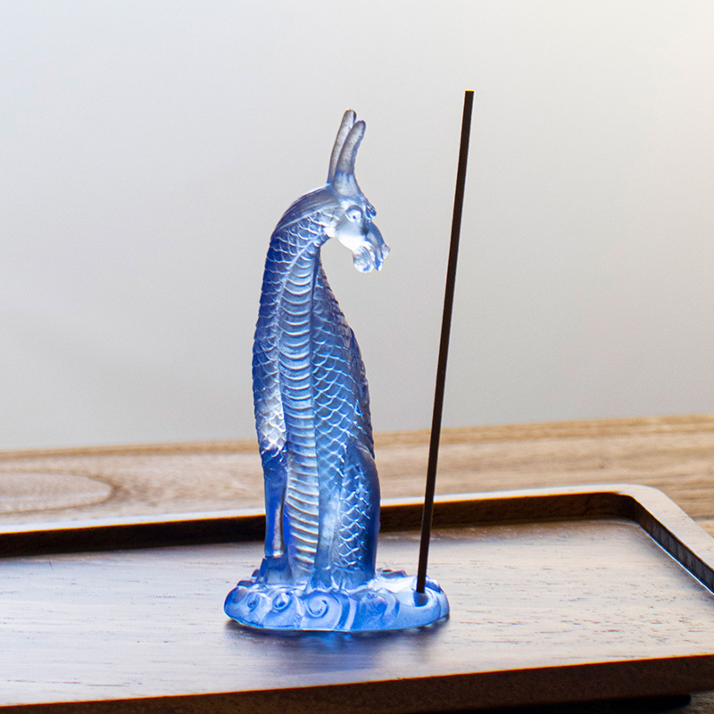 Porta-incenso de vidro Kirin