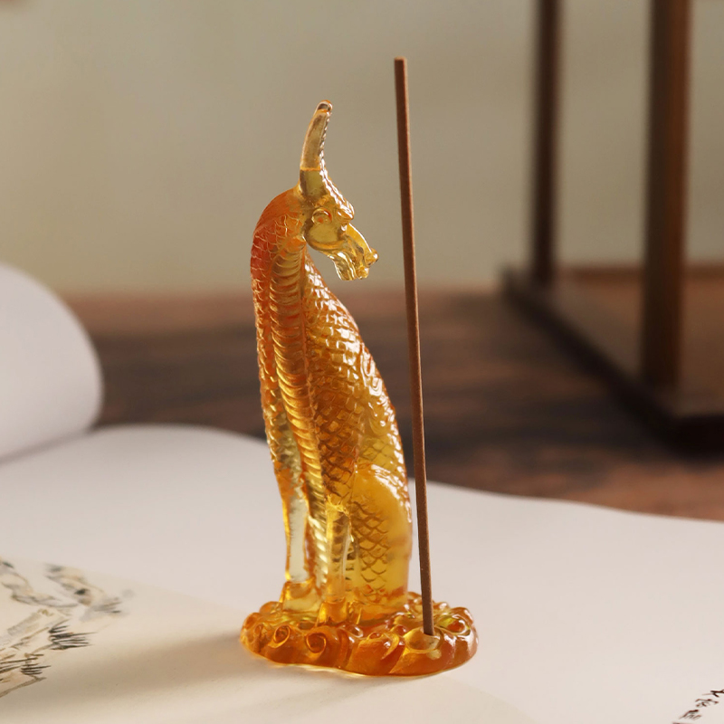 Porta-incenso de vidro Kirin