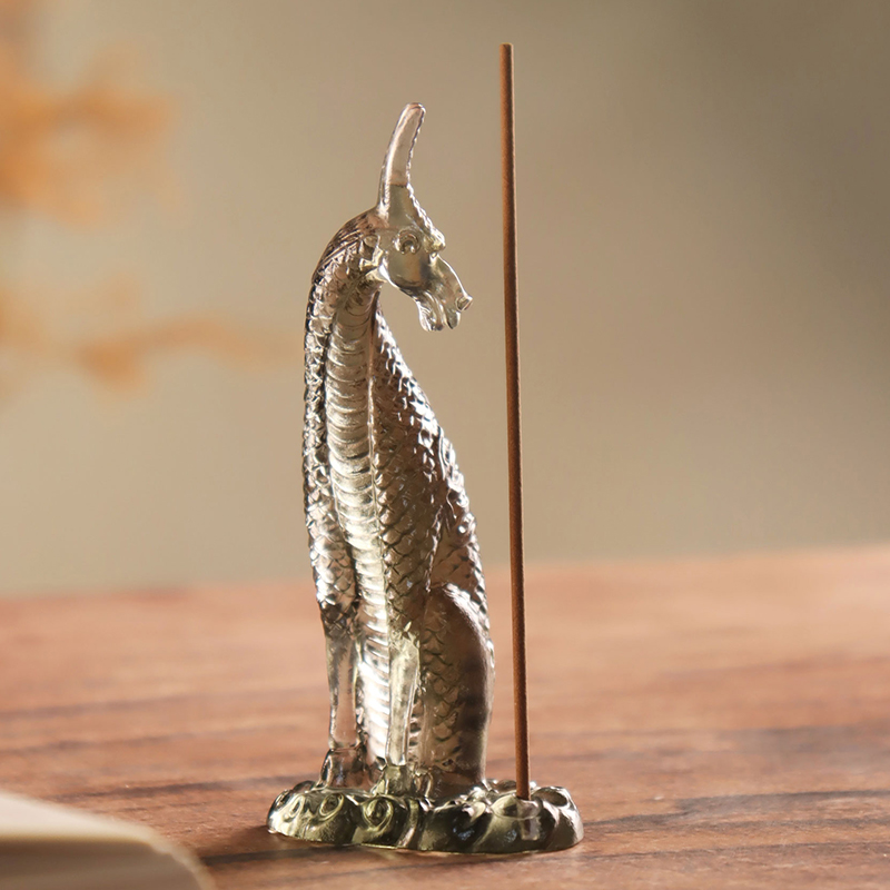 Porta-incenso de vidro Kirin